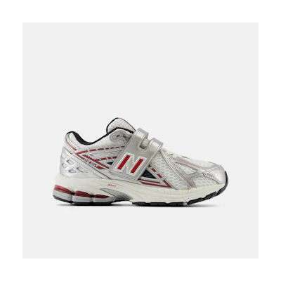 (TD) NB 1906 Kids Casual Shoes Silver White White color