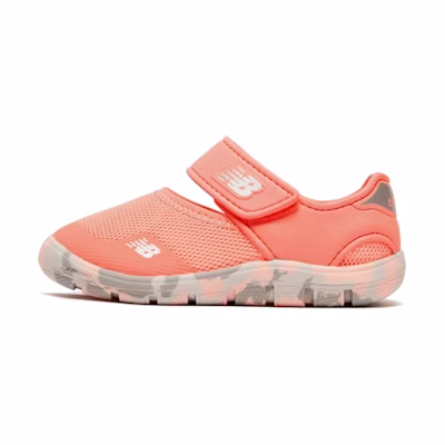 (TD) NB 208 Series Velcro Flat Heel Sports Pink Orange Sandals 'Pink Gray'