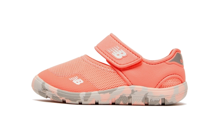 (Toddler) New Balance 208 Series Velcro Flat Heel Sports Pink Orange Sandals 'Pink Gray' IO208PK2