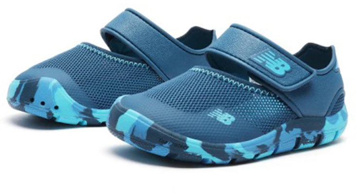 (TD) New Balance 208 Sandali Sportivi Navy Blue con Velcro e Tacco Piatto IO208NV2 Order (TD) New Balance 208 Sandali Sportivi Navy Blue con Velcro e Tacco Piatto IO208NV2