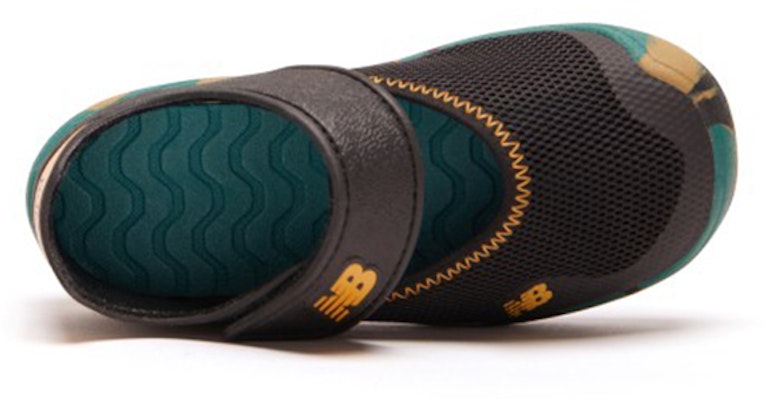 (Toddler) New Balance 208 Series Velcro Flat Heel Sports Black Yellow Sandals 'Black Yellow Green' IO208CK2 Lookbook (Toddler) New Balance 208 Series Velcro Flat Heel Sports Black Yellow Sandals 'Black Yellow Green' IO208CK2