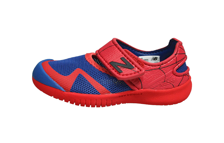 (Toddler) New Balance 208 Series Velcro Wear-Resistant Cozy Beach Sports Red Sandals 'Red Blue' KA208SMI