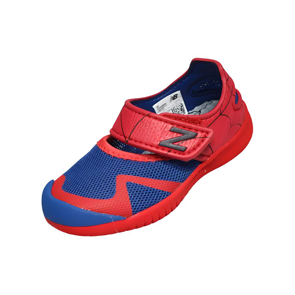 Lookbook (TD) New Balance 208 Series Klittenband Slijtvast Comfortabele Strand Sandalen Rood Blauw KA208SMI