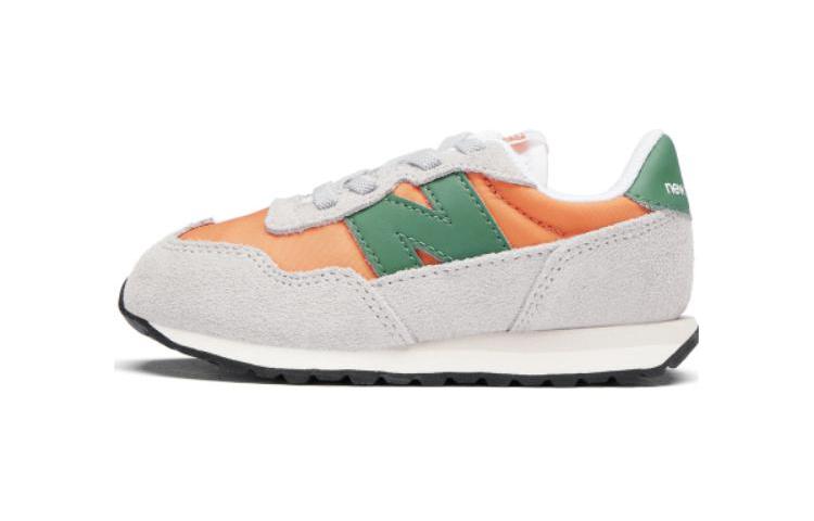 Buy 婴童 New Balance NB 237 耐磨防滑 低筒 跑步鞋 橙灰