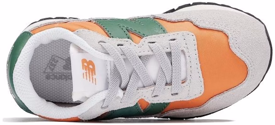 婴童 New Balance NB 237 耐磨防滑 低筒 跑步鞋 橙灰 Lookbook 婴童 New Balance NB 237 耐磨防滑 低筒 跑步鞋 橙灰