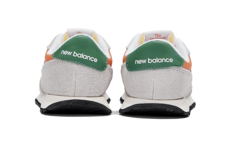 Shop 婴童 New Balance NB 237 耐磨防滑 低筒 跑步鞋 橙灰