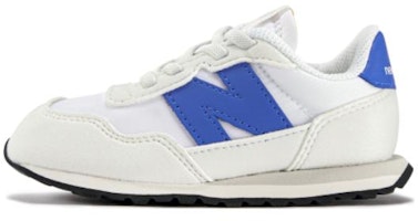 (Toddler) New Balance 237 Bungee Lace 'White Blue Black' IH237BQ (Toddler) New Balance 237 Bungee Lace 'White Blue Black' IH237BQ