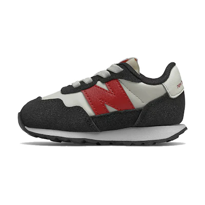 (TD) NB 237 Series Low-Top Running Shoes Black/Red