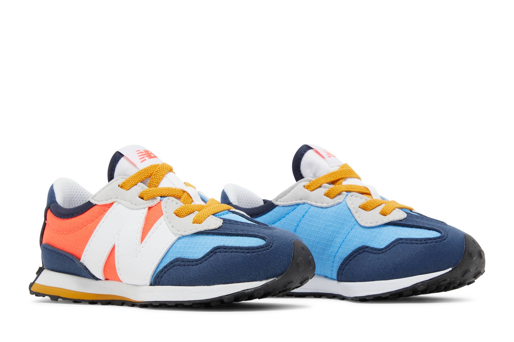 (Infant) NB 327 Bungee Lace 'Natural Indigo Electric Red' 圖 8