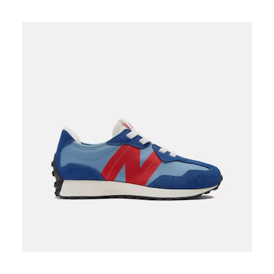 (Youth) NB 327 Casual Shoes Red Blue
