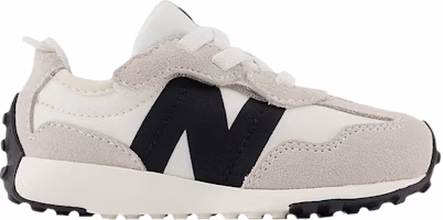 (Toddler) New Balance 327 New-B Hook & Loop 'Silver Birch Black' NW327FE (Toddler) New Balance 327 New-B Hook & Loop 'Silver Birch Black' NW327FE