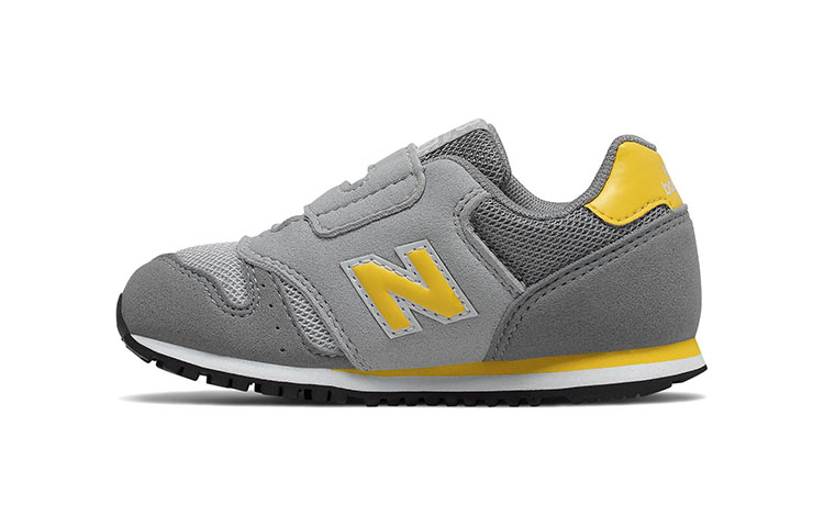 (TD) NB 373 Hook and Loop 'Gray Yellow'