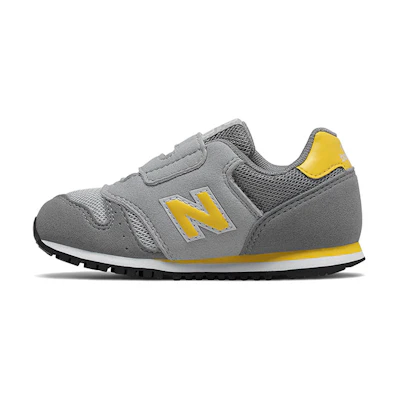 (TD) NB 373 Hook and Loop 'Gray Yellow'