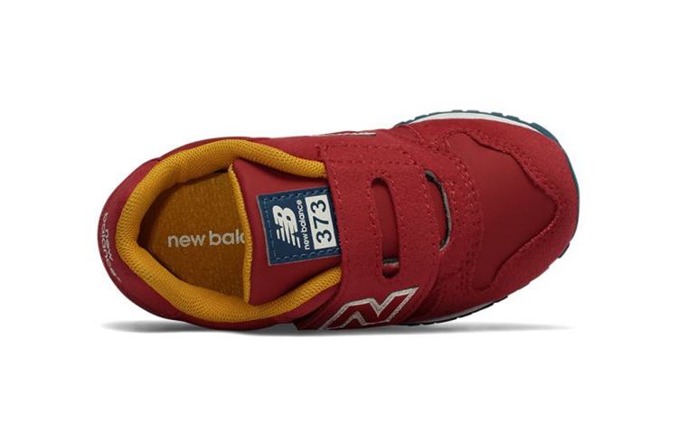 Lookbook 嬰童 New Balance 373系列 紅色