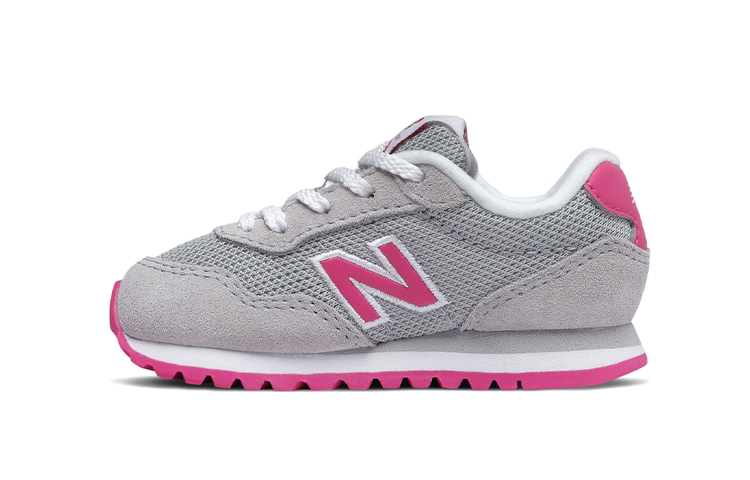 (Toddler) New Balance 527 Grey/Pink IC527LGP