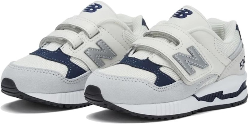 (Toddler) New Balance 530 'White Grey' KV530SRI Order (Toddler) New Balance 530 'White Grey' KV530SRI