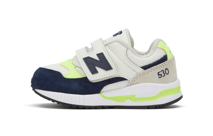 Buy 嬰童 New Balance NB 530 低幫 跑步鞋 米藍綠
