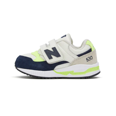 (TD) NB 530 Series Low-Top Running Shoes Beige/Blue/Green