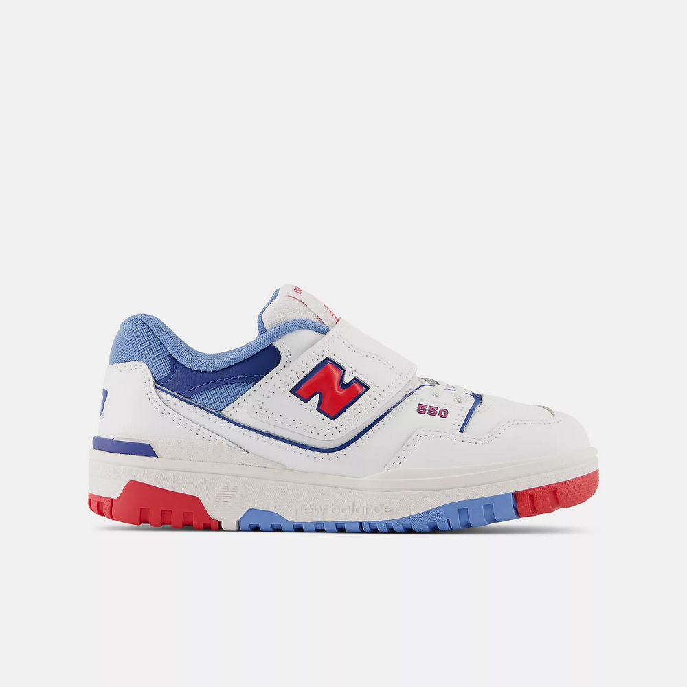 (TD) NB 550 Kids Casual Shoes White