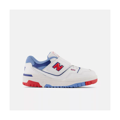 (TD) NB 550 Kids Casual Shoes White