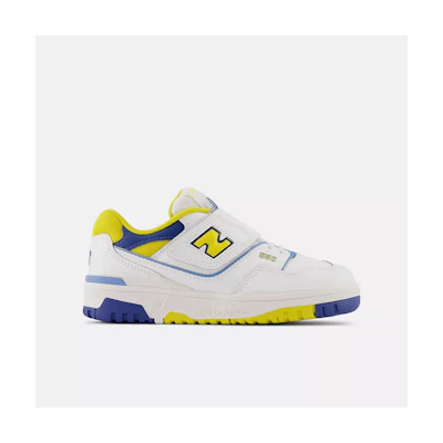 (TD) NB 550 Kids Casual Shoes White