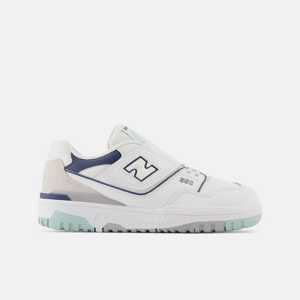 (TD) NB 550 Kids Casual Shoes White White color
