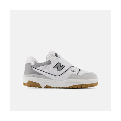 (TD) NB 550 Kids Casual Shoes White Grey White color White color