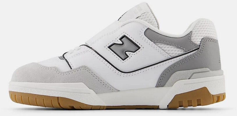 (Toddler) New Balance 550 Kids Casual Shoes White Grey White color White color PHB550SF-M Lookbook (Toddler) New Balance 550 Kids Casual Shoes White Grey White color White color PHB550SF-M