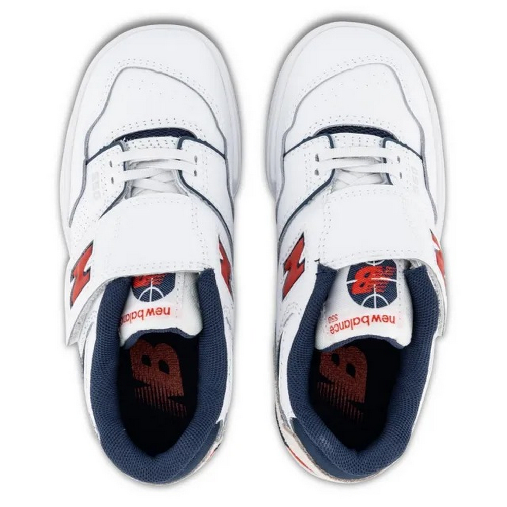 (TD) NB 550 Kids Casual Shoes White White color 圖 4