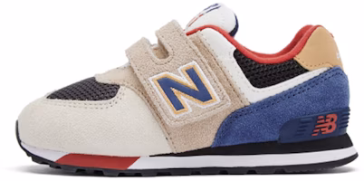 (Toddler) New Balance 574 'Light Cream Dark Blue' IV574LC1 (Toddler) New Balance 574 'Light Cream Dark Blue' IV574LC1