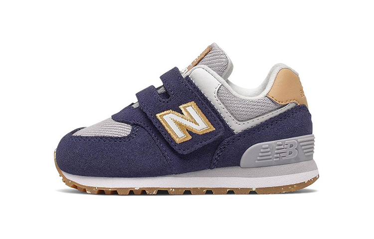 Buy (TD) New Balance 574 'Azul Amarillo con Velcro' IV574AE1