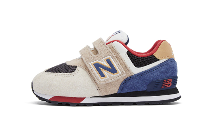 (Toddler) New Balance 574 'Light Cream Dark Blue' IV574LC1