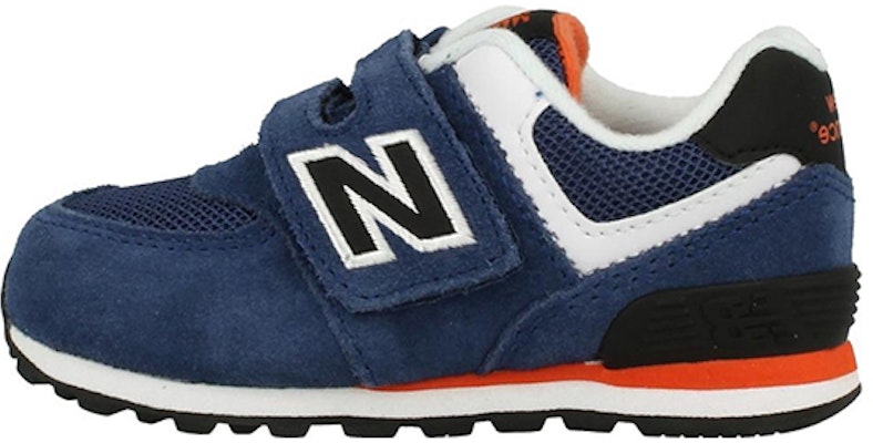 (TD) New Balance 574 'Azul Marino Negro Naranja' KG574MTI Buy (TD) New Balance 574 'Azul Marino Negro Naranja' KG574MTI