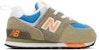 (TD) New Balance 574 Bungee 'Camo Tulen Jingga Vibran' ID574LA1