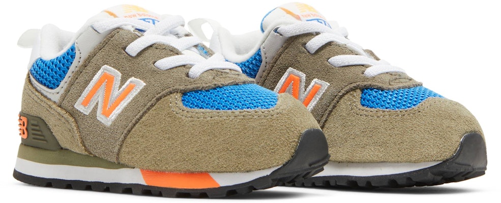 (Infant) New Balance 574 Bungee 'True Camo Vibrant Orange' ID574LA1 Cheap (Infant) New Balance 574 Bungee 'True Camo Vibrant Orange' ID574LA1