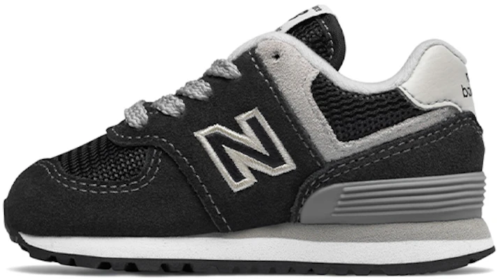 (TD) New Balance 574 Inti Abu-Abu 'Hitam' IC574GK Buy (TD) New Balance 574 Inti Abu-Abu 'Hitam' IC574GK