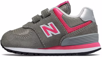 (Toddler) New Balance Hook and Loop 574 Core 'Grey Pink' IV574GP (Toddler) New Balance Hook and Loop 574 Core 'Grey Pink' IV574GP