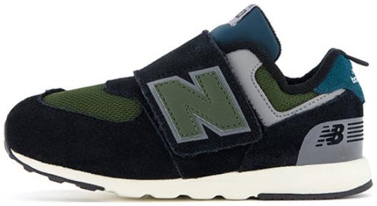 toddler-new-balance-574-hook-and-loop-black-kombu-green-nw-574-kbg