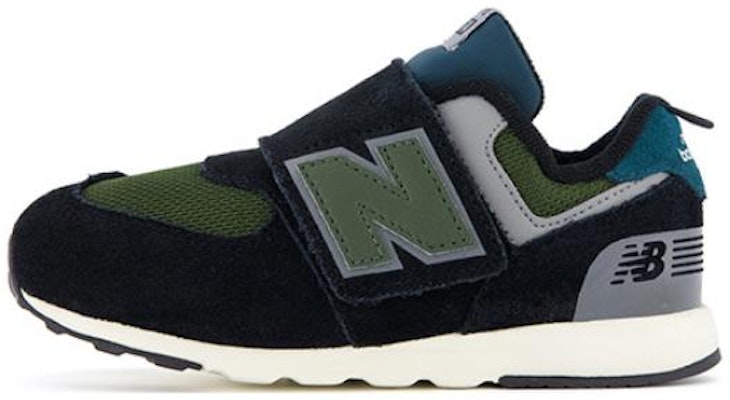 嬰童 New Balance NB 574 低幫 學步鞋 黑綠色 Buy 嬰童 New Balance NB 574 低幫 學步鞋 黑綠色