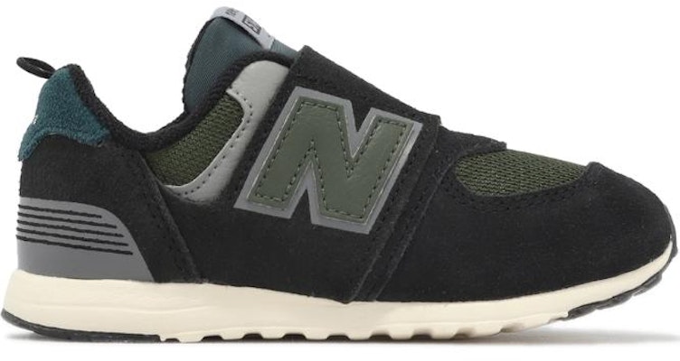 嬰童 New Balance NB 574 低幫 學步鞋 黑綠色 Order 嬰童 New Balance NB 574 低幫 學步鞋 黑綠色
