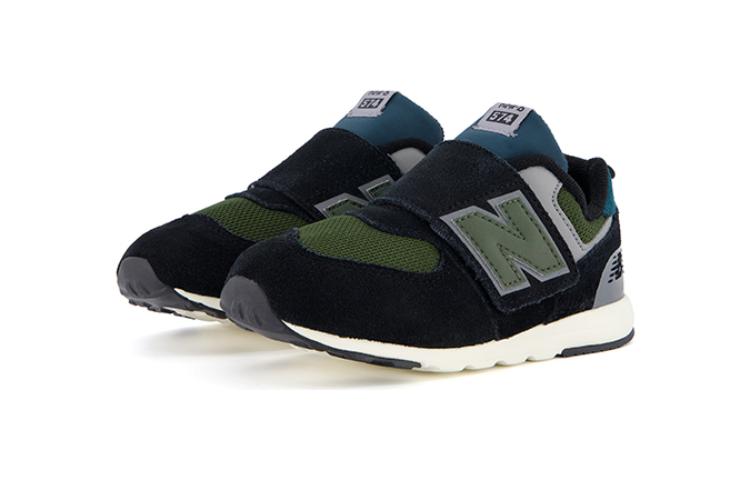 Lookbook (TD) New Balance 574 Lekap & Lingkar 'Hitam Kombu Hijau' NW574KBG