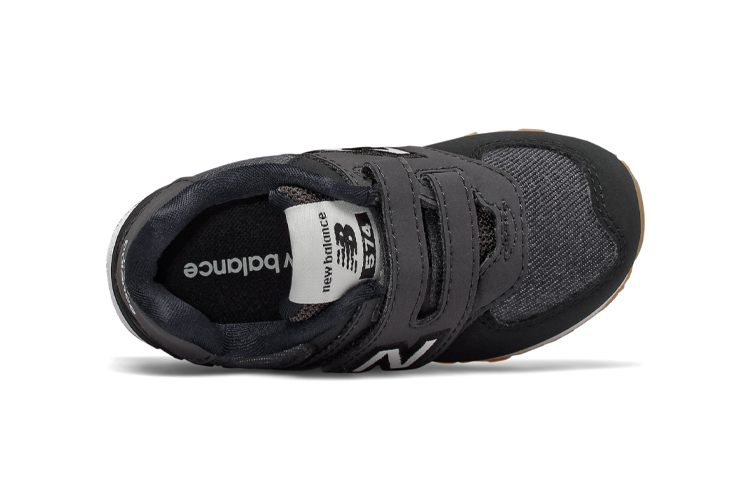 Lookbook (TD) New Balance 574 Klettverschluss ''Schwarz Weiß'' IV574DMK