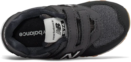 Lookbook (TD) 뉴발란스 574 찍찍이 블랙화이트 (New Balance 574 Velcro Black White) IV574DMK