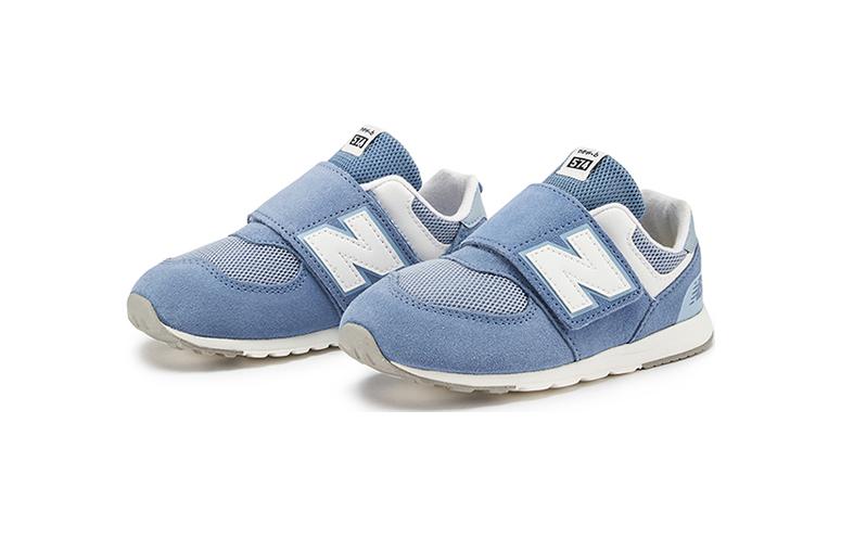 Order (TD) New Balance 574 Hook & Loop 'Mercury Blue' Biru Merkuri NW574FDG