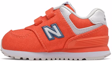(Toddler) New Balance New BalanceHook and Loop 574 Coastal Pack Orange/ 'Red' IV574SOL (Toddler) New Balance New BalanceHook and Loop 574 Coastal Pack Orange/ 'Red' IV574SOL