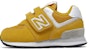 (TD) 뉴발란스 574 K 옐로우 (New Balance 574 K Yellow) IV574EF