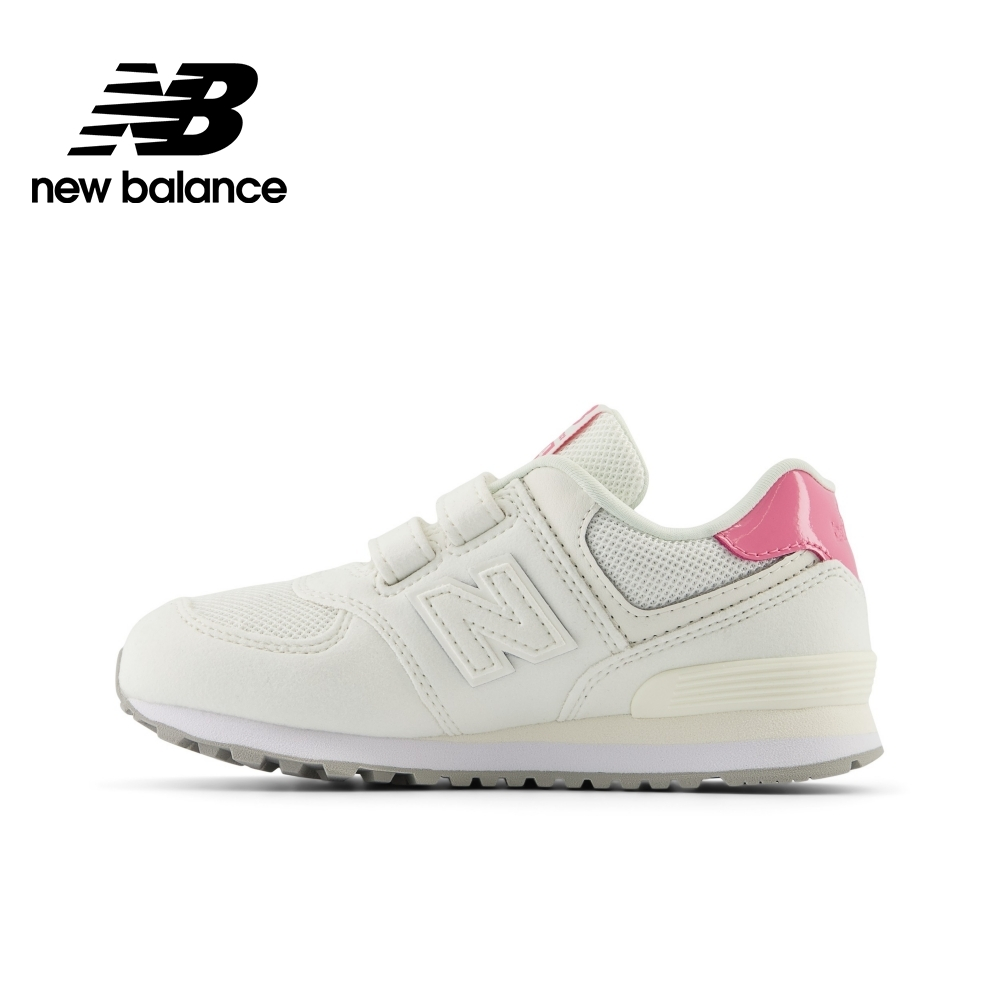 Order (TD) New Balance 574 Sepatu Anak Casual Abu-Abu/Pink. PV5742BA-W