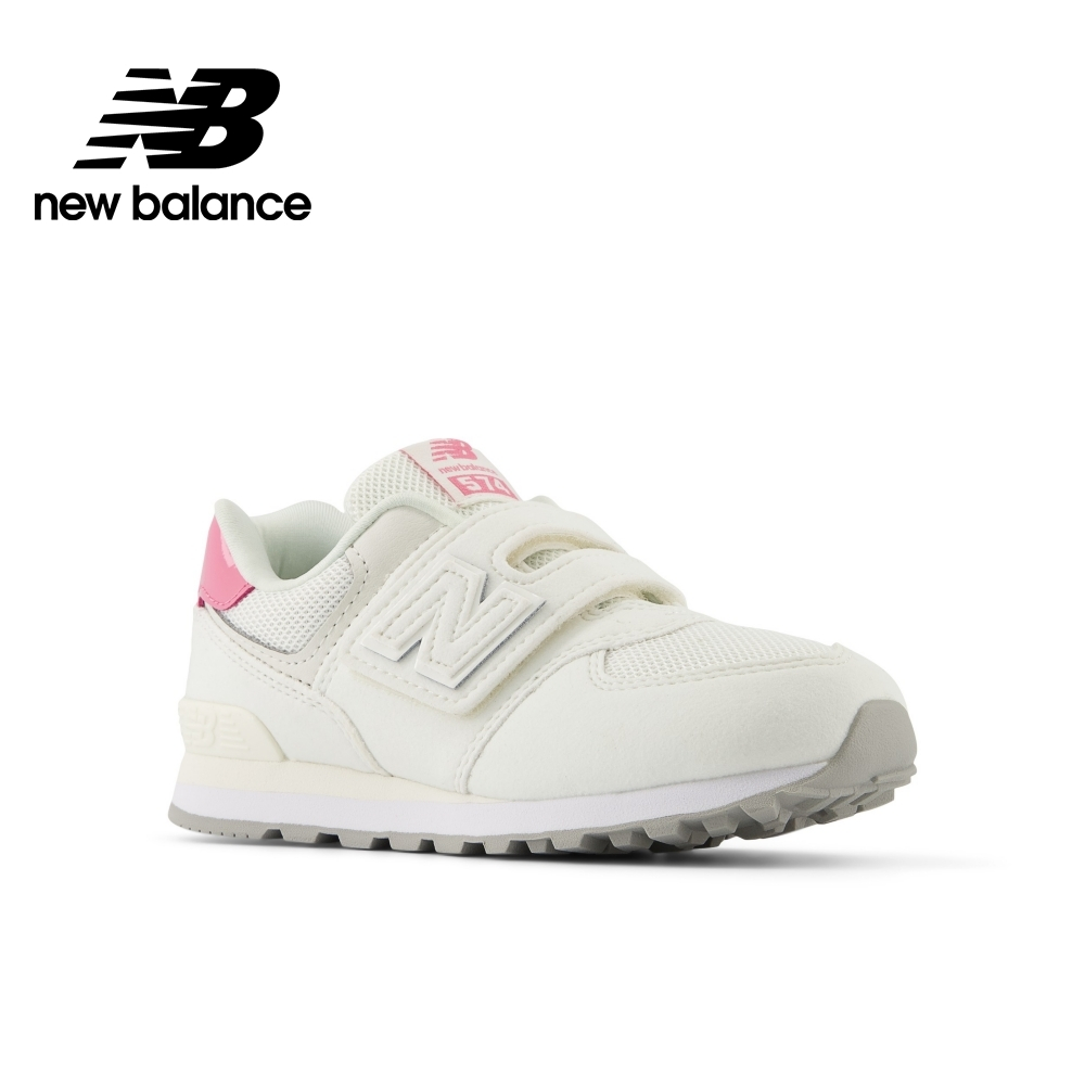 Shop (TD) New Balance 574 Sepatu Anak Casual Abu-Abu/Pink. PV5742BA-W