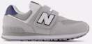 Buy (JR) New Balance 574 Zapatillas Casual Gris Claro PV574ESB-W