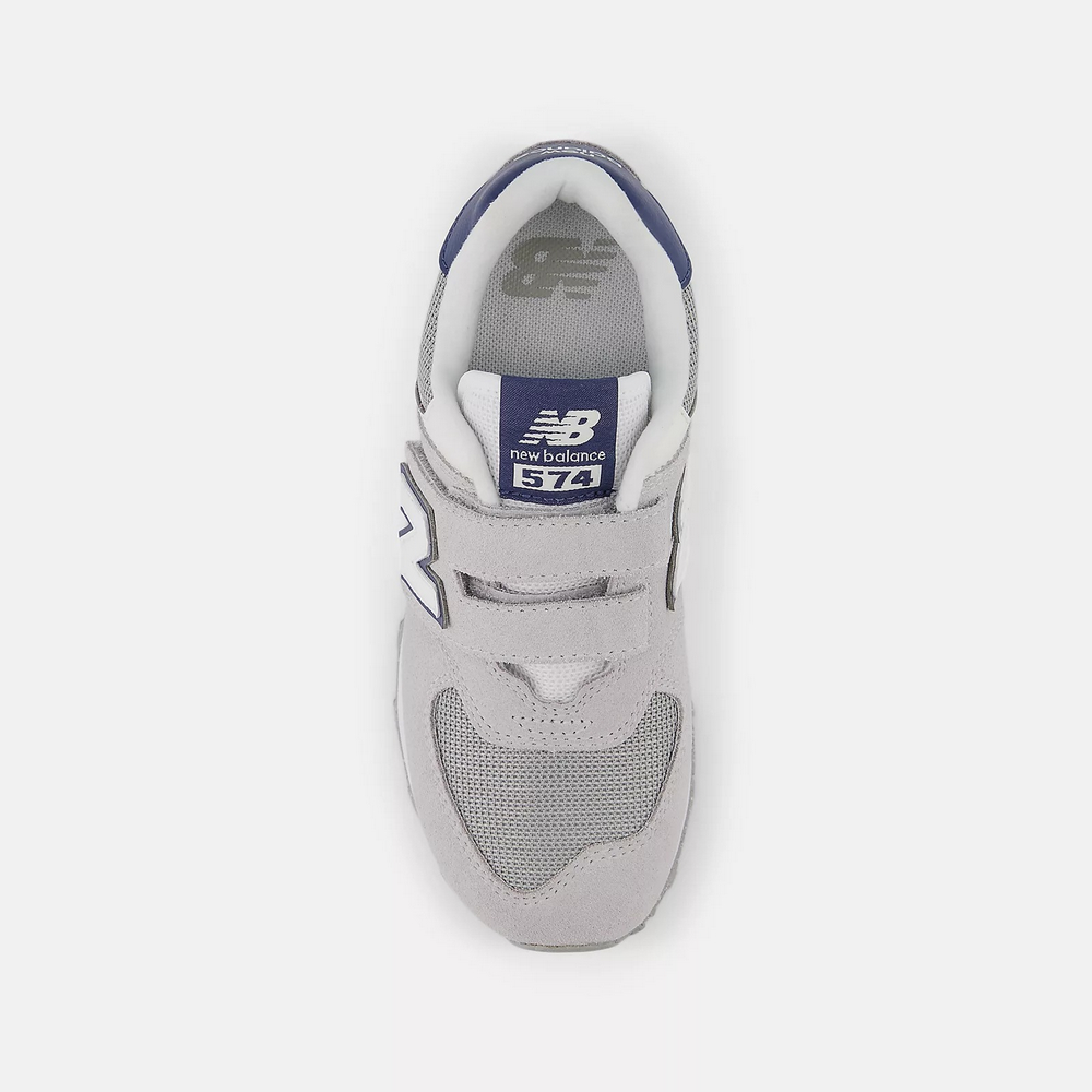 Shop (JR) New Balance 574 Zapatillas Casual Gris Claro PV574ESB-W